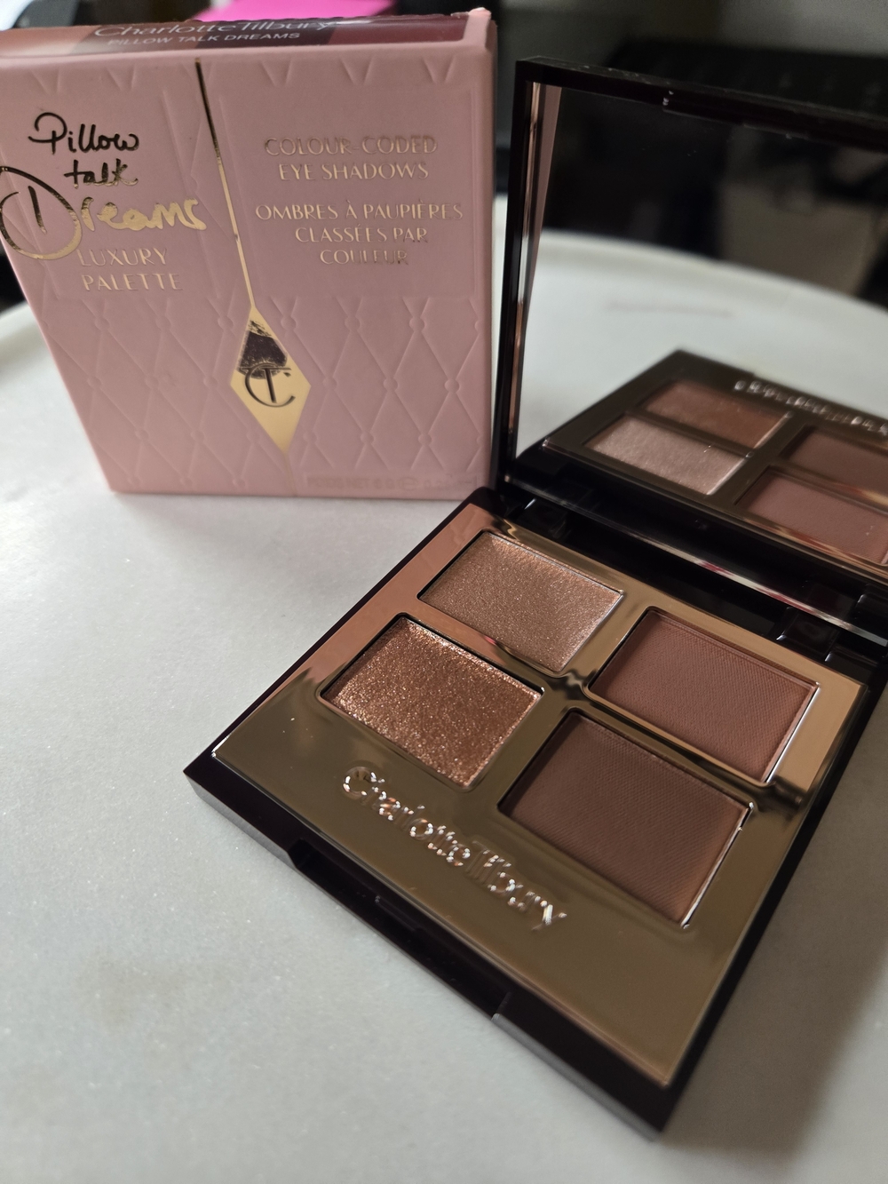 Charlotte Tilbury Pillow Talk Dreams Eyeshadow Quad - Pink, Bronze, Brown
